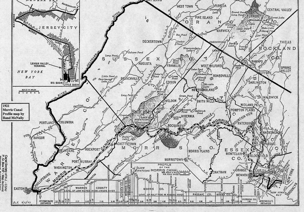 morris canal map high resolution - Andrew WillnerAndrew Willner